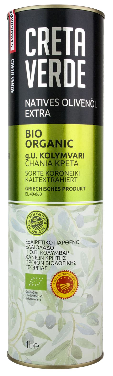 A PDO-certified extra virgin olive oil made exclusively from organically farmed Koroneiki olives grown in Western Cretes renowned Kolymvari region, an area famous for producing exceptional olive oil due to its unique microclimate. . Creta verde olive oil review